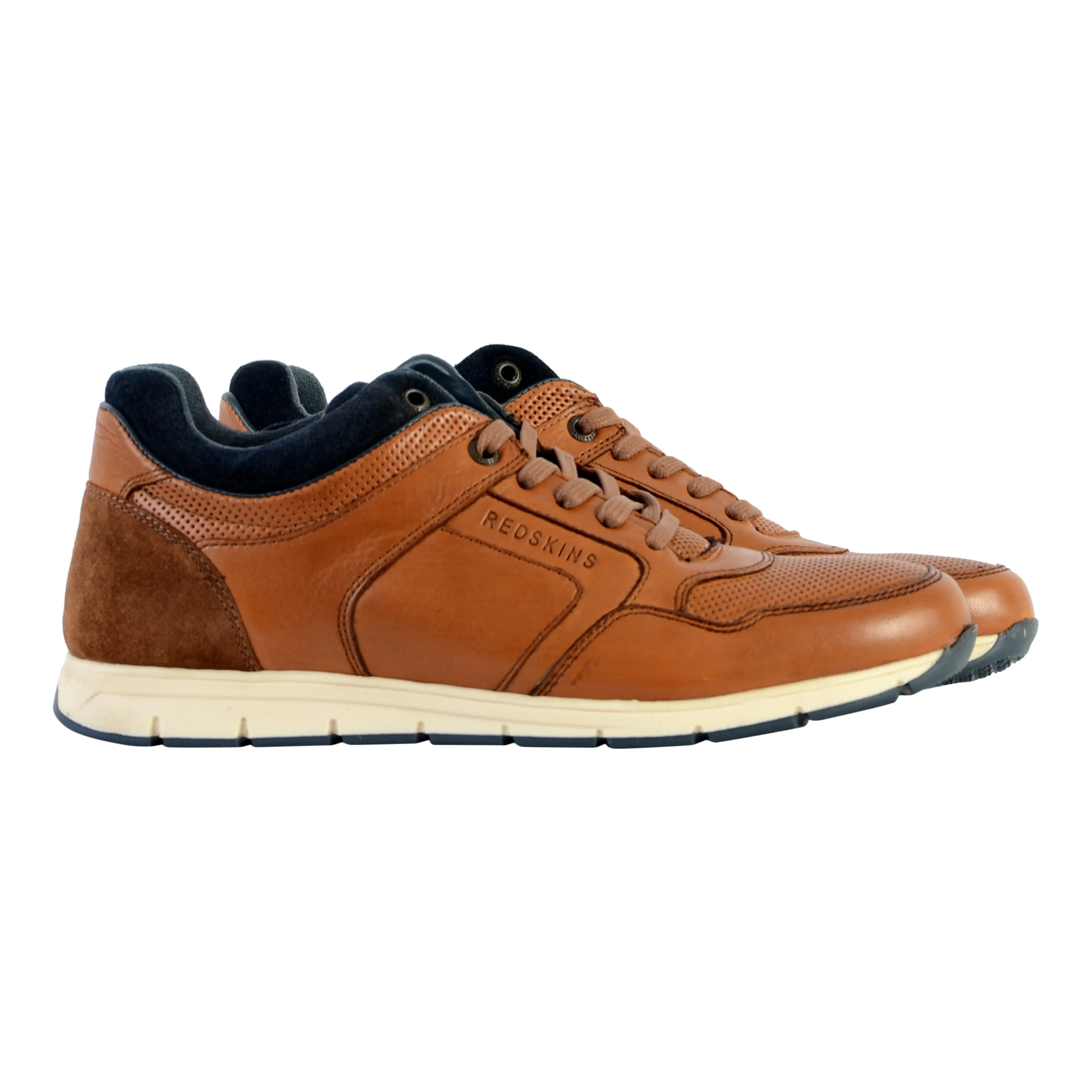 Baskets en cuir Sureto | Marron