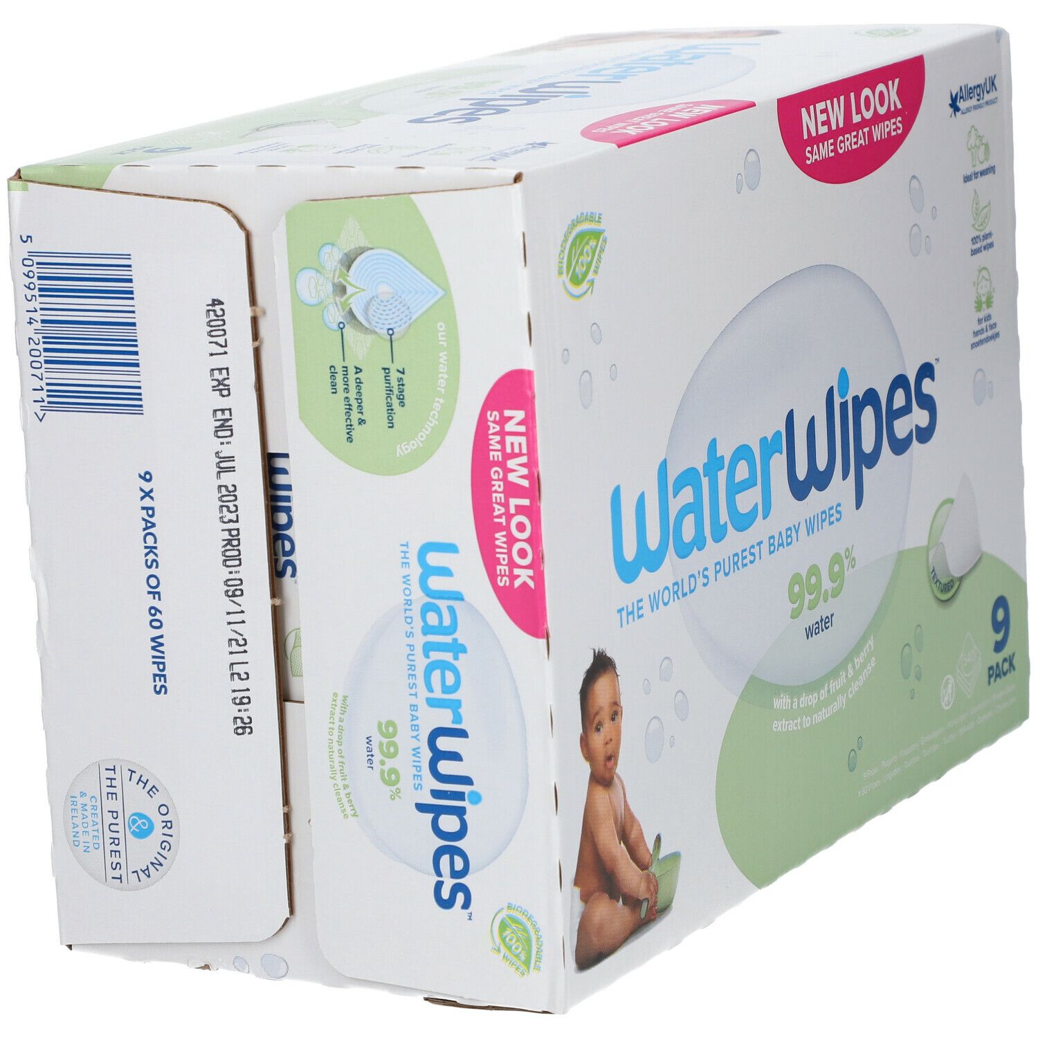 WaterWipes® Feuchttücher