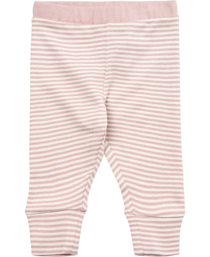 Magasin du Nord Collection Petit baby pants - Organic Adobe rose / star white stripe
