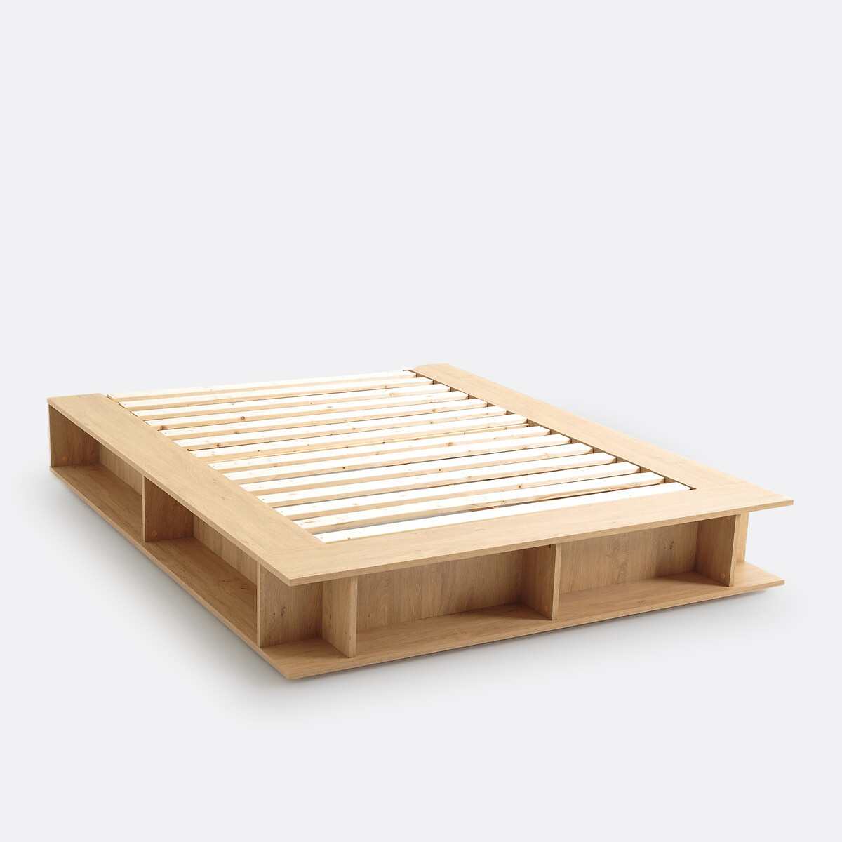 LA REDOUTE INTERIEURS<br>Cama com espaço de arrumação, base de cama semi-elevável Presto