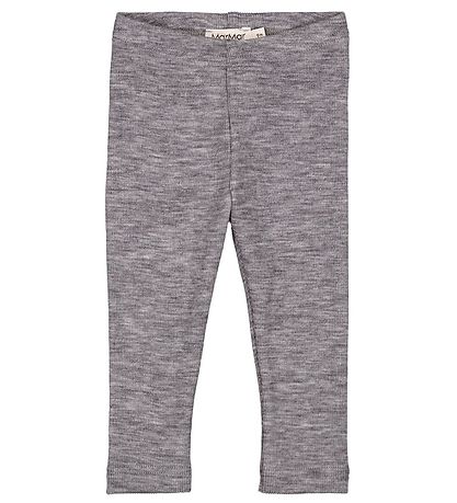 MarMar Leggings - Wolle - Bein - Grey Melange