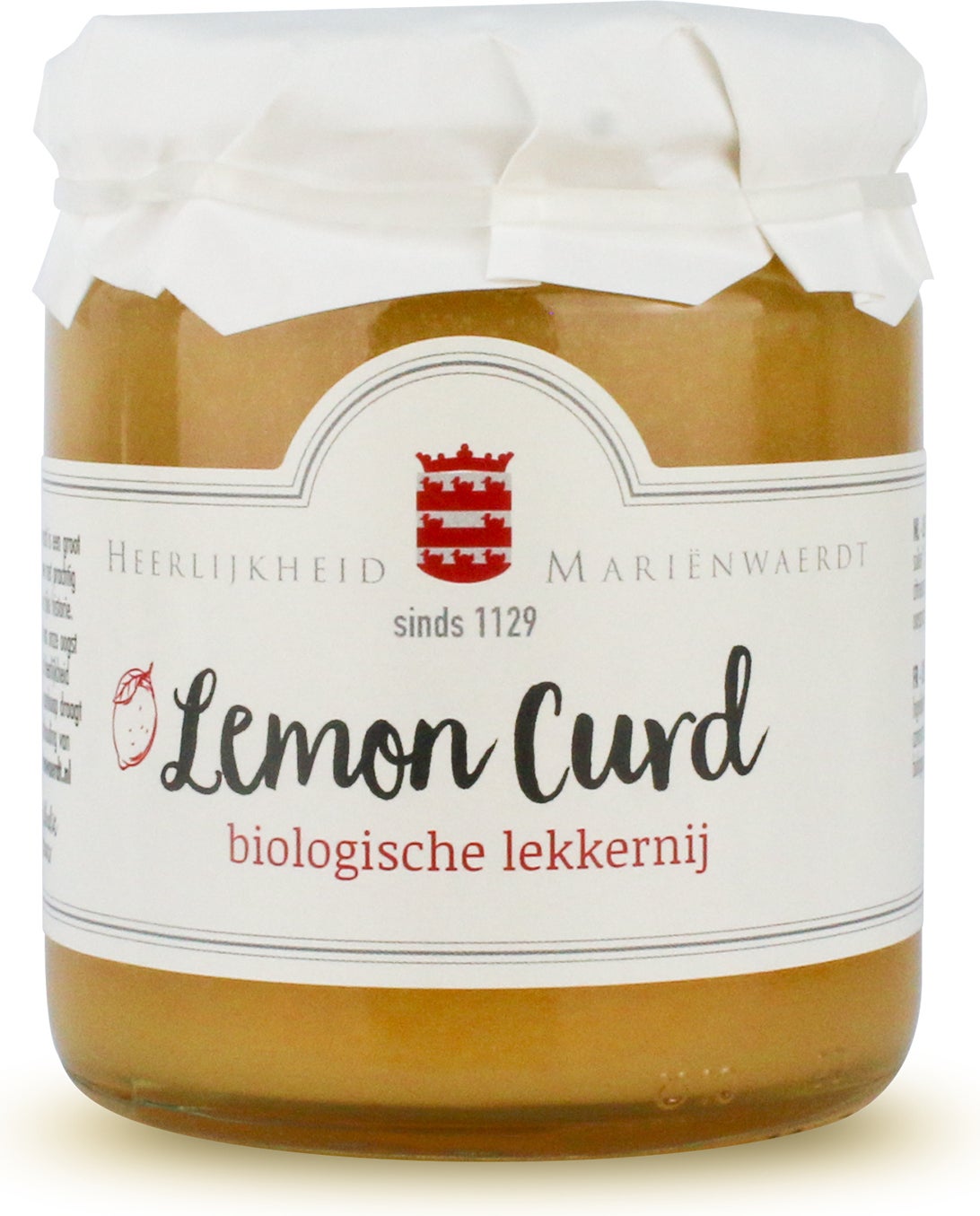 Mariënwaerdt bio lemon curd 260 gr