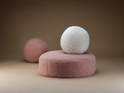 Wigiwama Ball Pyntepute, Cream White