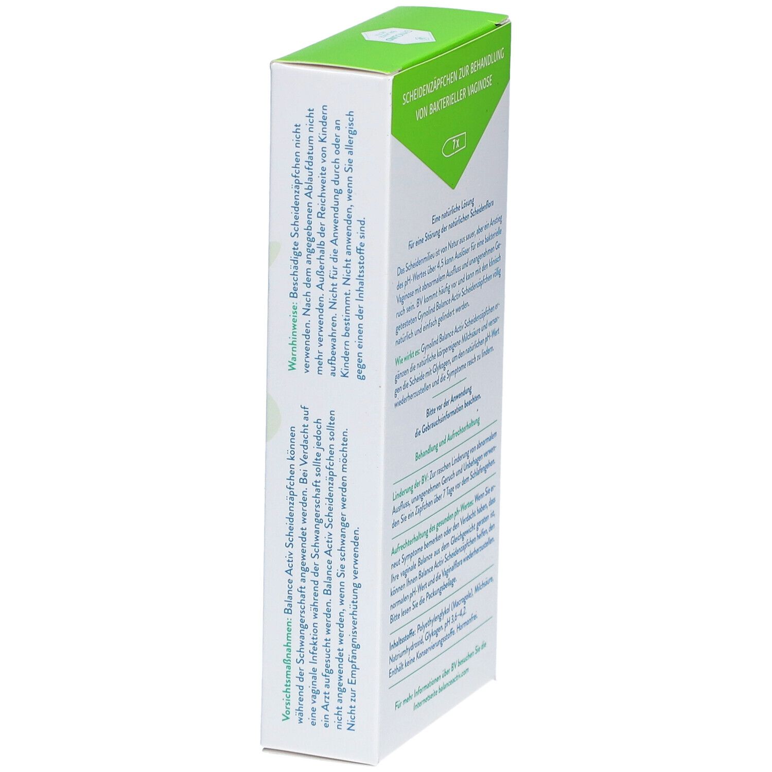 Gynolind Balance Activ Suppositorien
