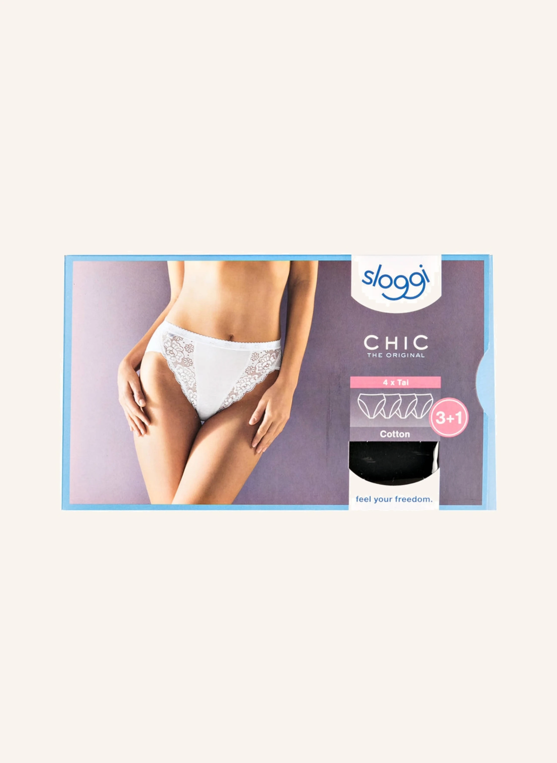 sloggi 4er-Pack Slips CHIC