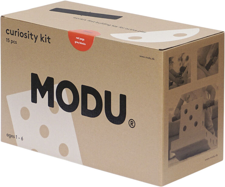 MODU Curiosity kit red Grå