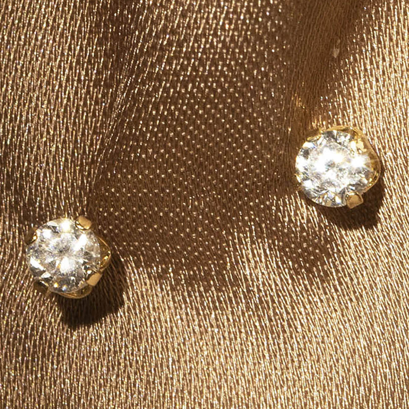 Instant d'Or Boucles d'oreilles Puces or jaune