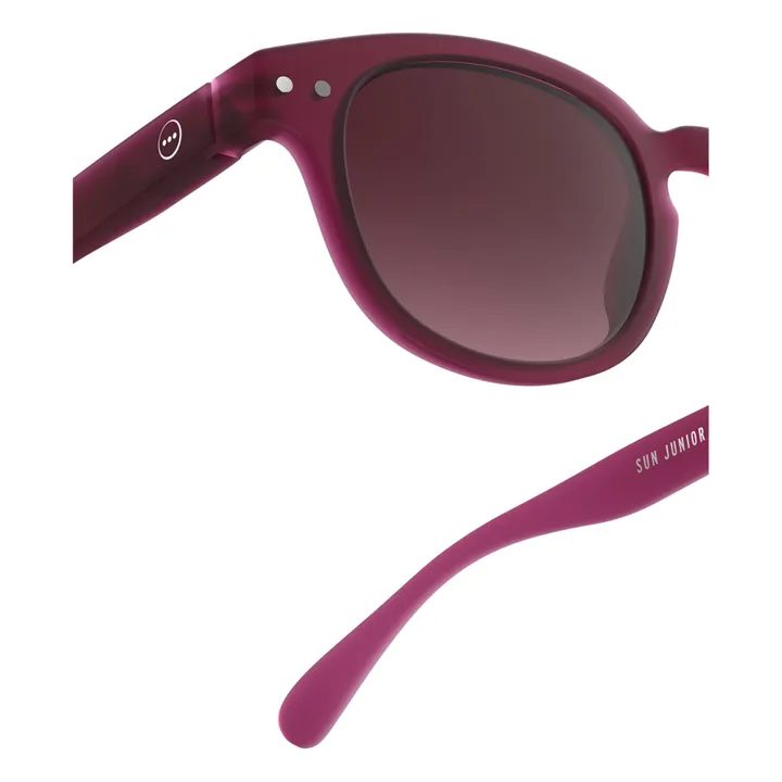 IZIPIZI Lunettes de Soleil #C Junior | Prune