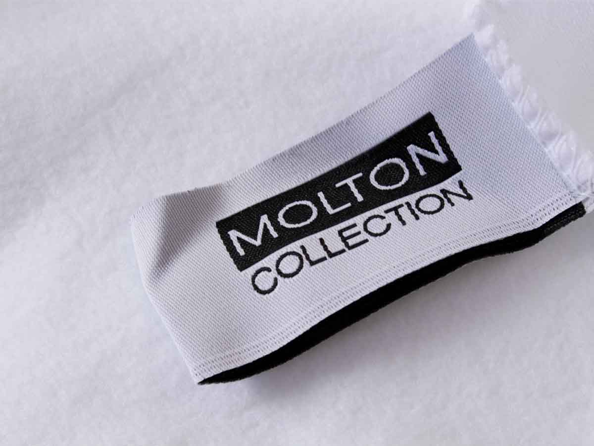 DoubleDry Molton 90 x 200 cm hoeslaken - basic wit