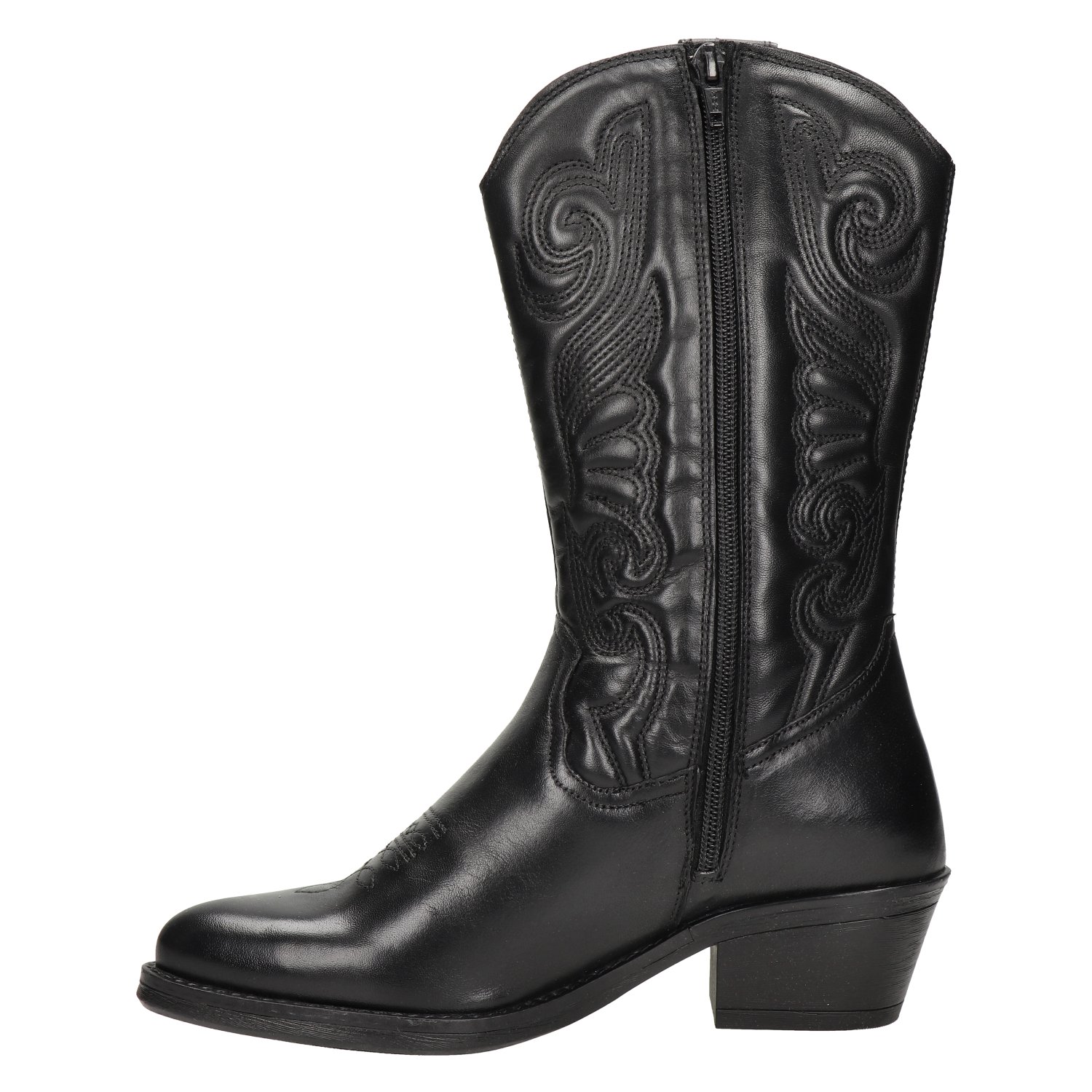 dames cowboylaars Nelson Zwart