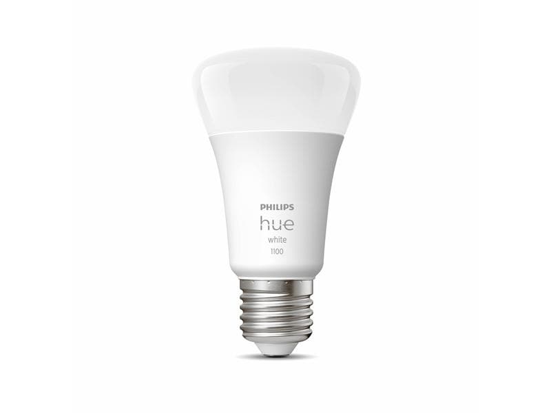 Philips Hue Leuchtmittel White E27 Einzelpack 1055 lm 9.5W Per Bluetooth steuerbares Hue E27-Leuchtmittel