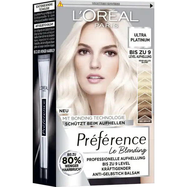 Professionelle Aufhellung Le Blonding 9L Ultra Platinum