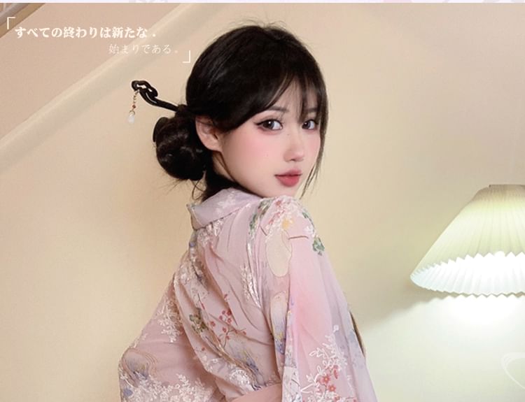 Hotty - Kimono-lingeriekostuumset