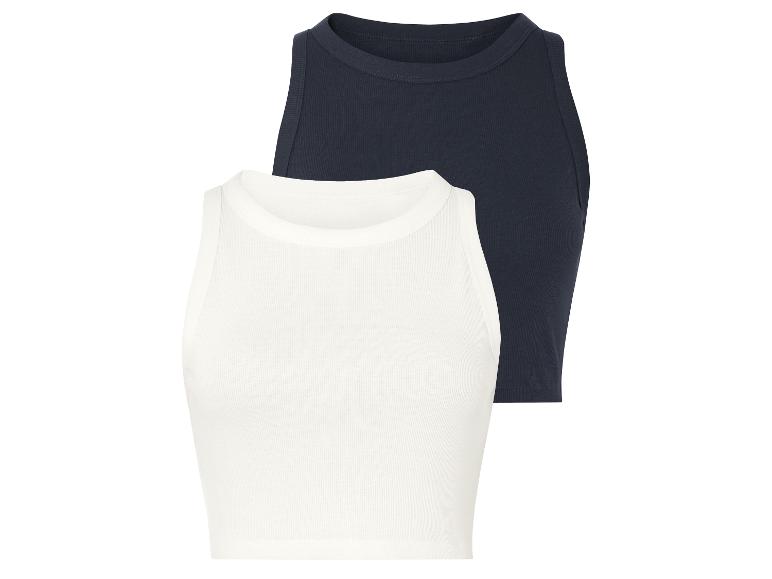2 korte dames tops