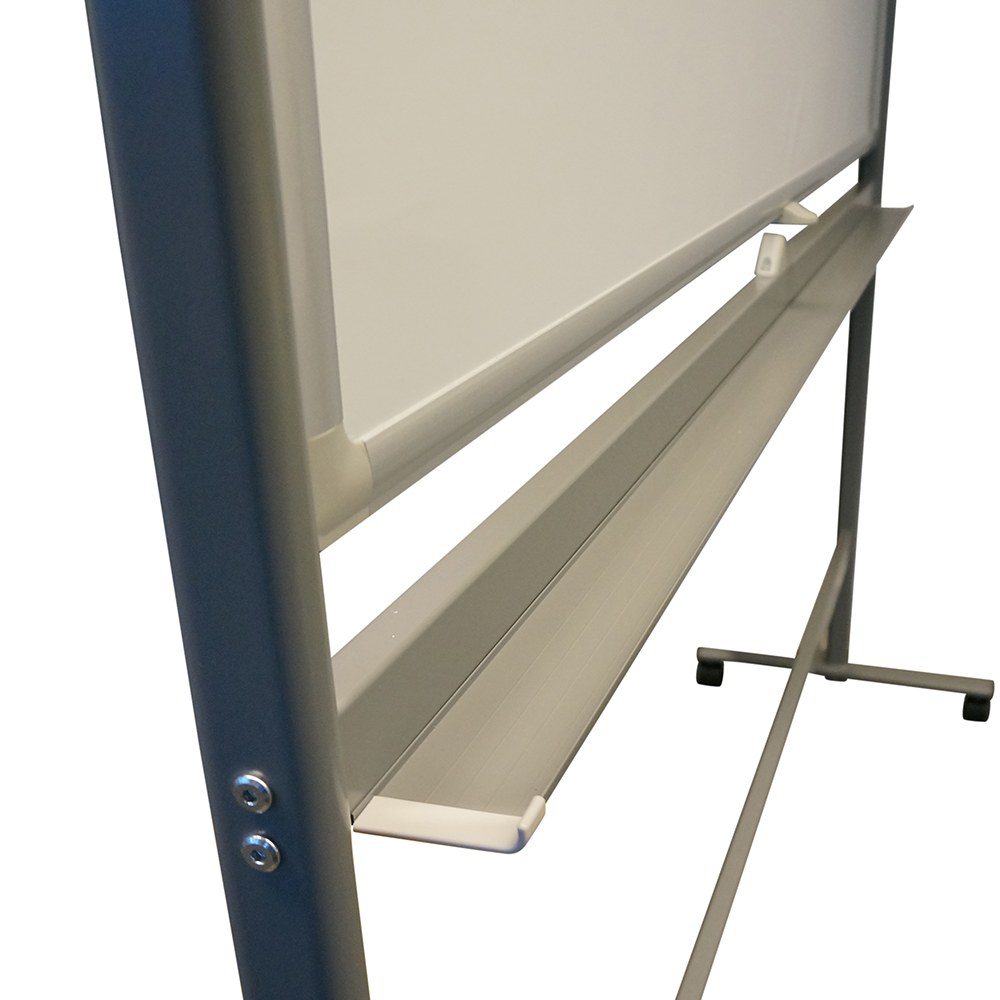 Mobiel whiteboard - dubbelzijdig - 90x120 cm