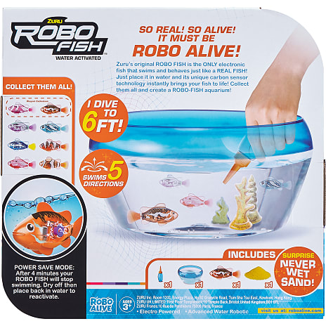 Robo alive robot fisk med bowle
