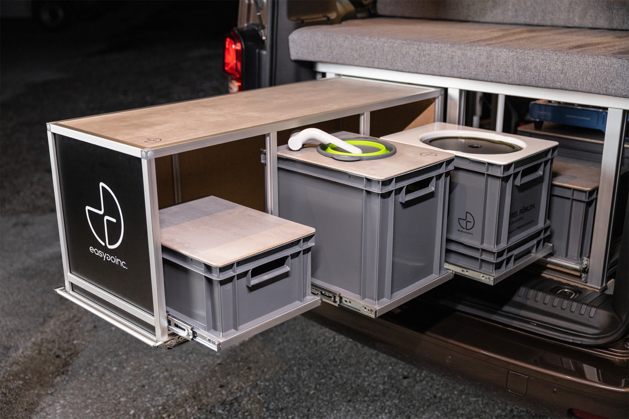 easygoinc. Vanlife-Modul SPORT für Opel Vivaro B