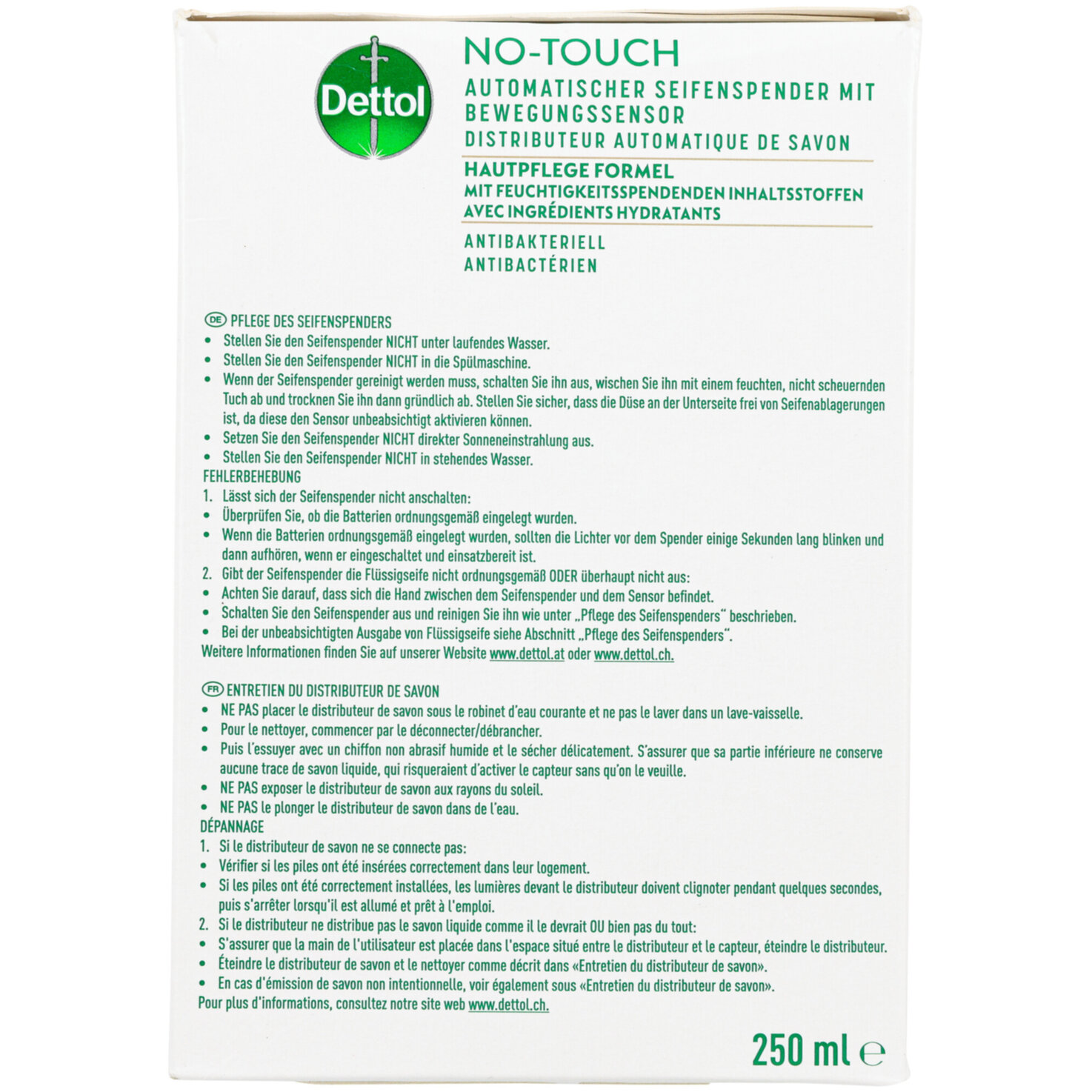 Dettol Flüssigseife No-Touch Brombeer