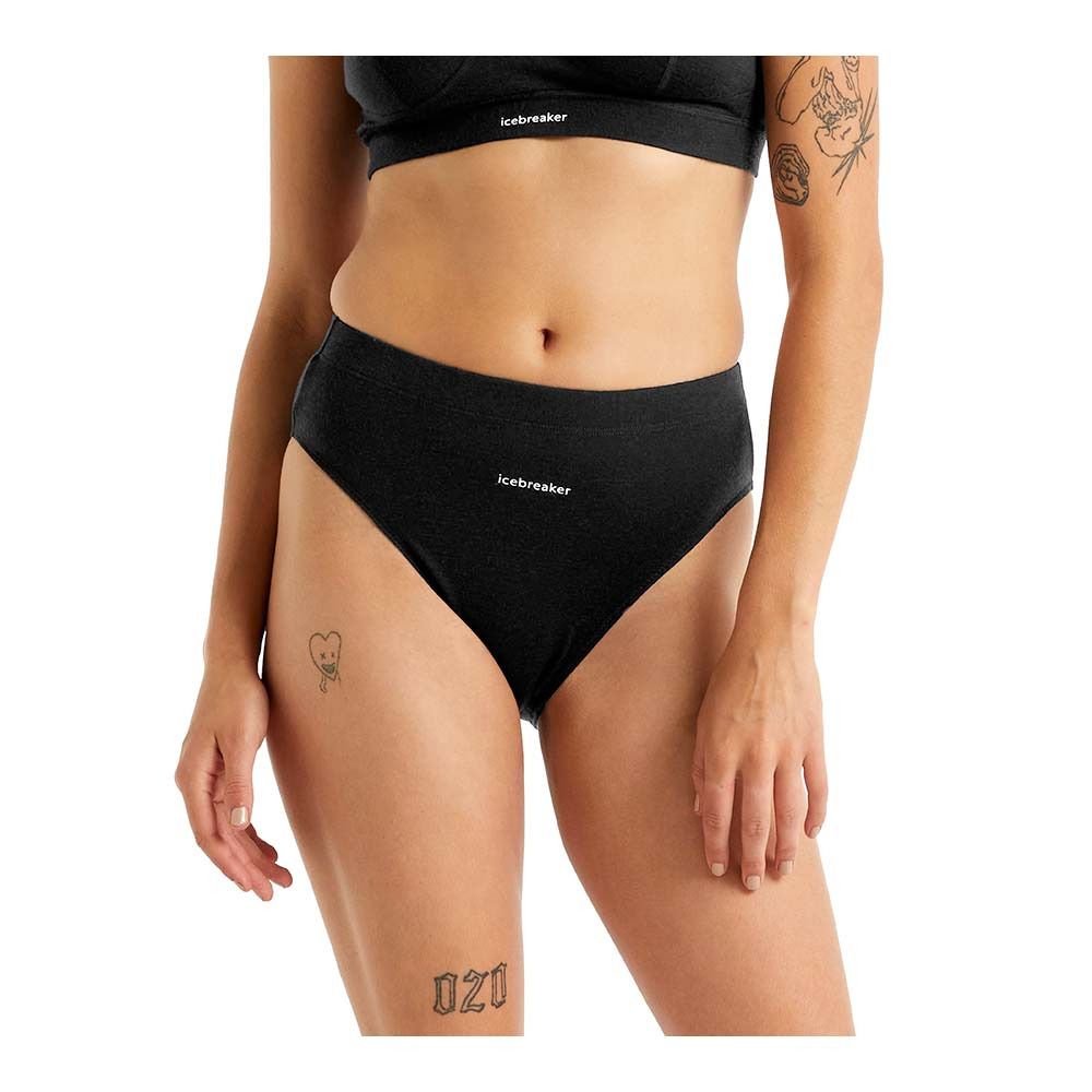 Icebreaker QUEENS - Culotte Femme black