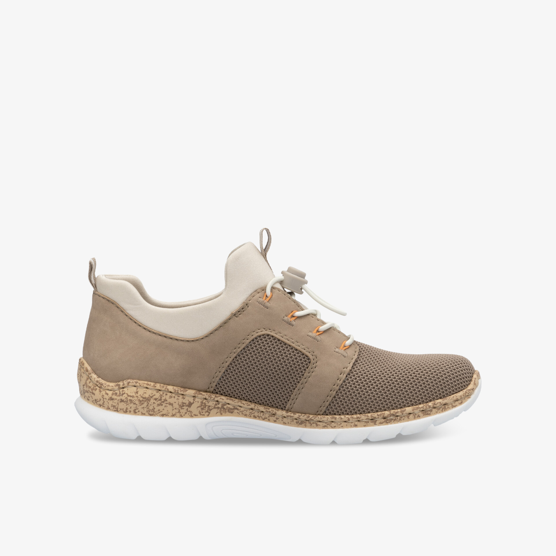 rieker Damen Halbschuhe beige