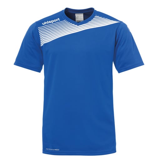 Camisa Uhlsport Liga 2.0 Mc Azur/branca