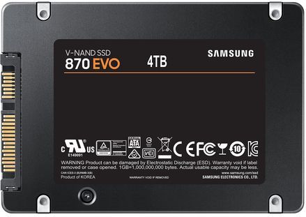 Samsung - 870 EVO - SSD - 4 TB - SATA III - V-NAND