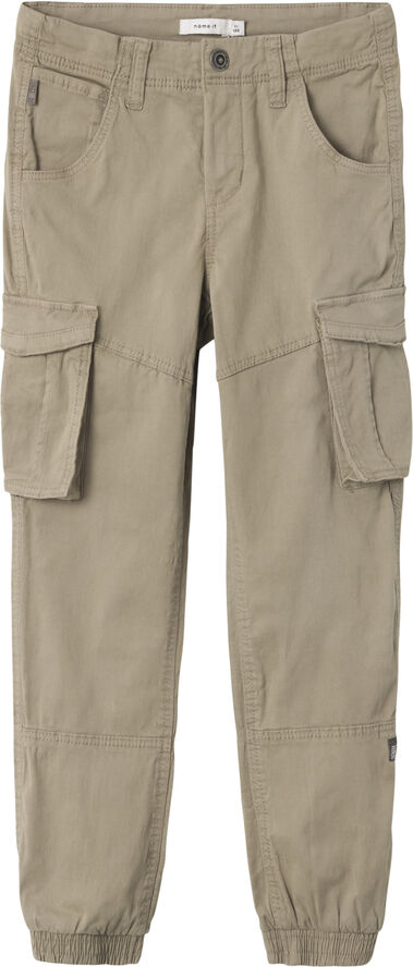 Name It NKMRYAN CARGO R TWI PANT 2222-BA NO Elephant skin