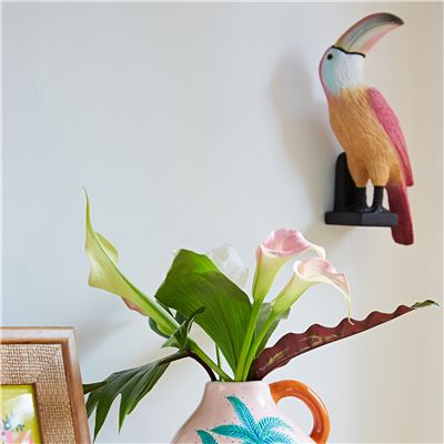 Statuette murale toucan