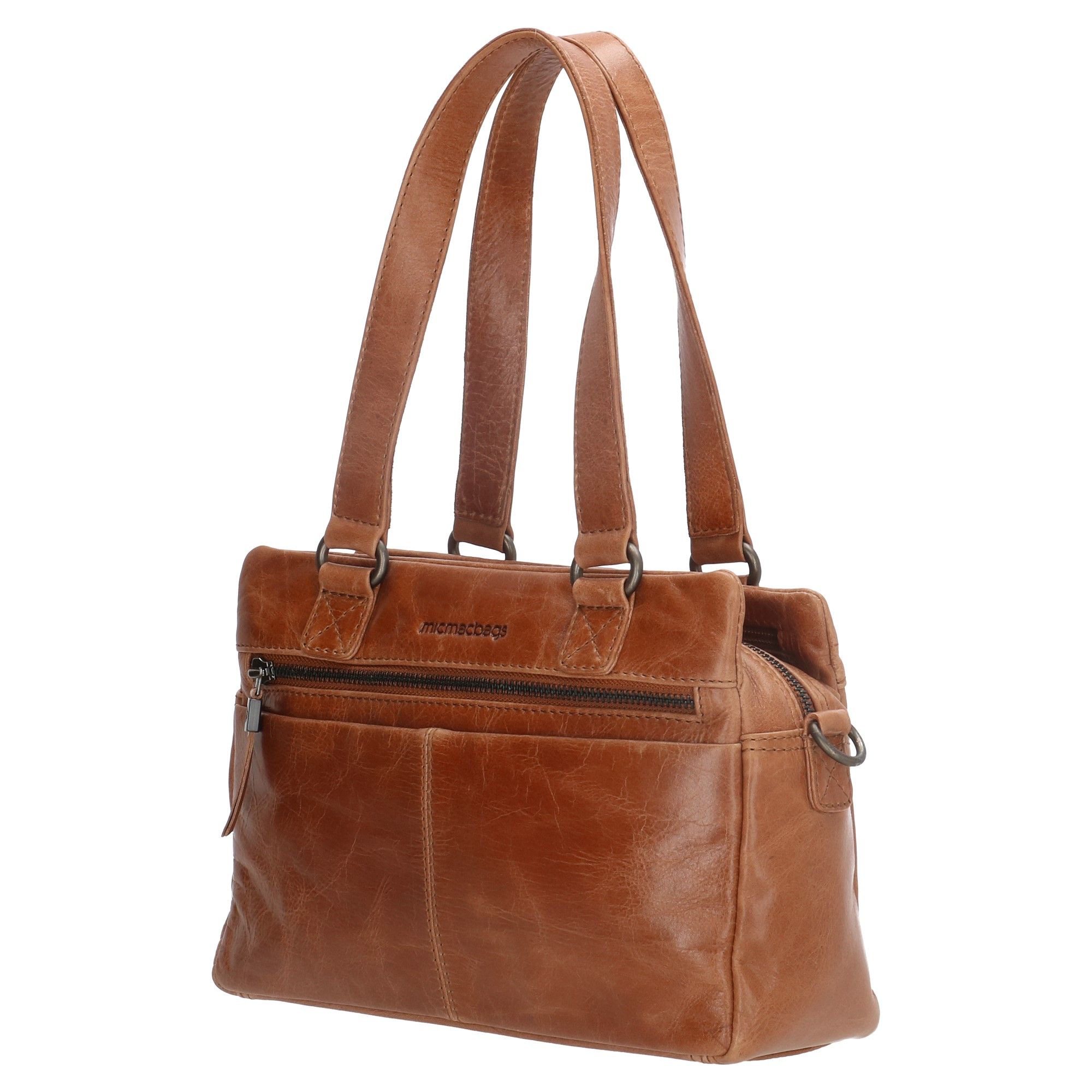 Micmacbags Porto Hand/ Schoudertas Bruin