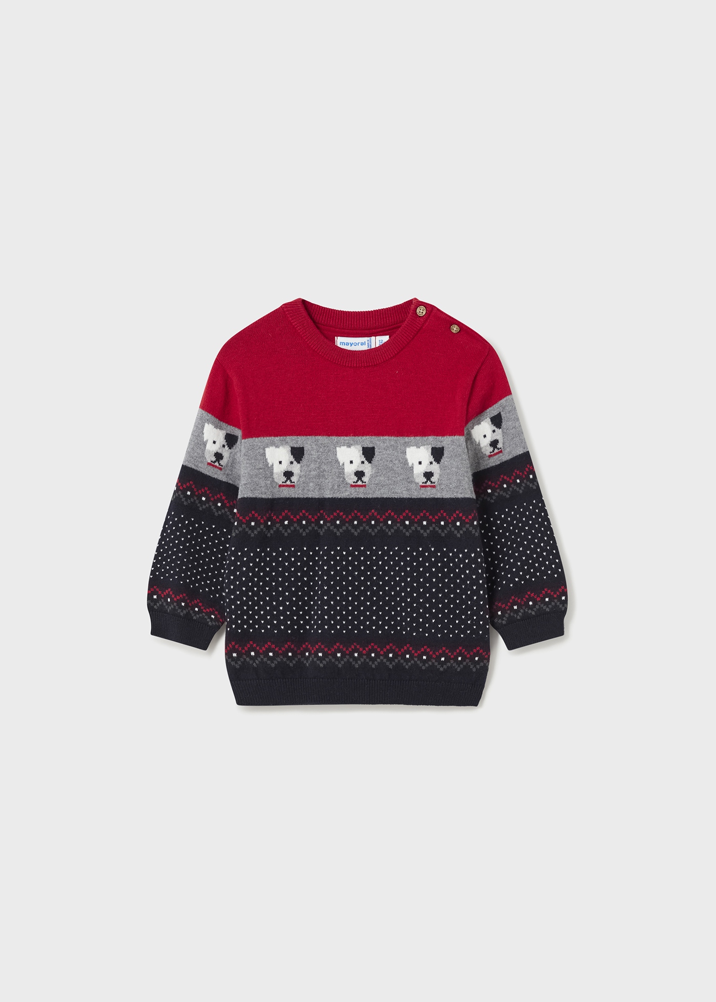 malha jacquard para bebê