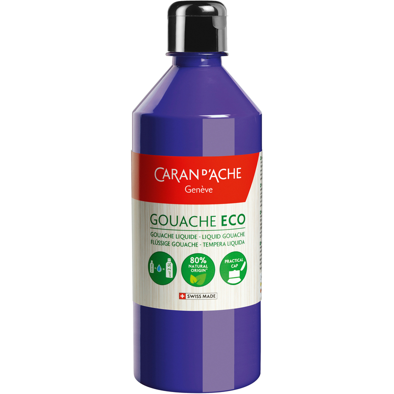 Caran d'Ache Gouache Eco, 500 ml, violett, 1 Stück