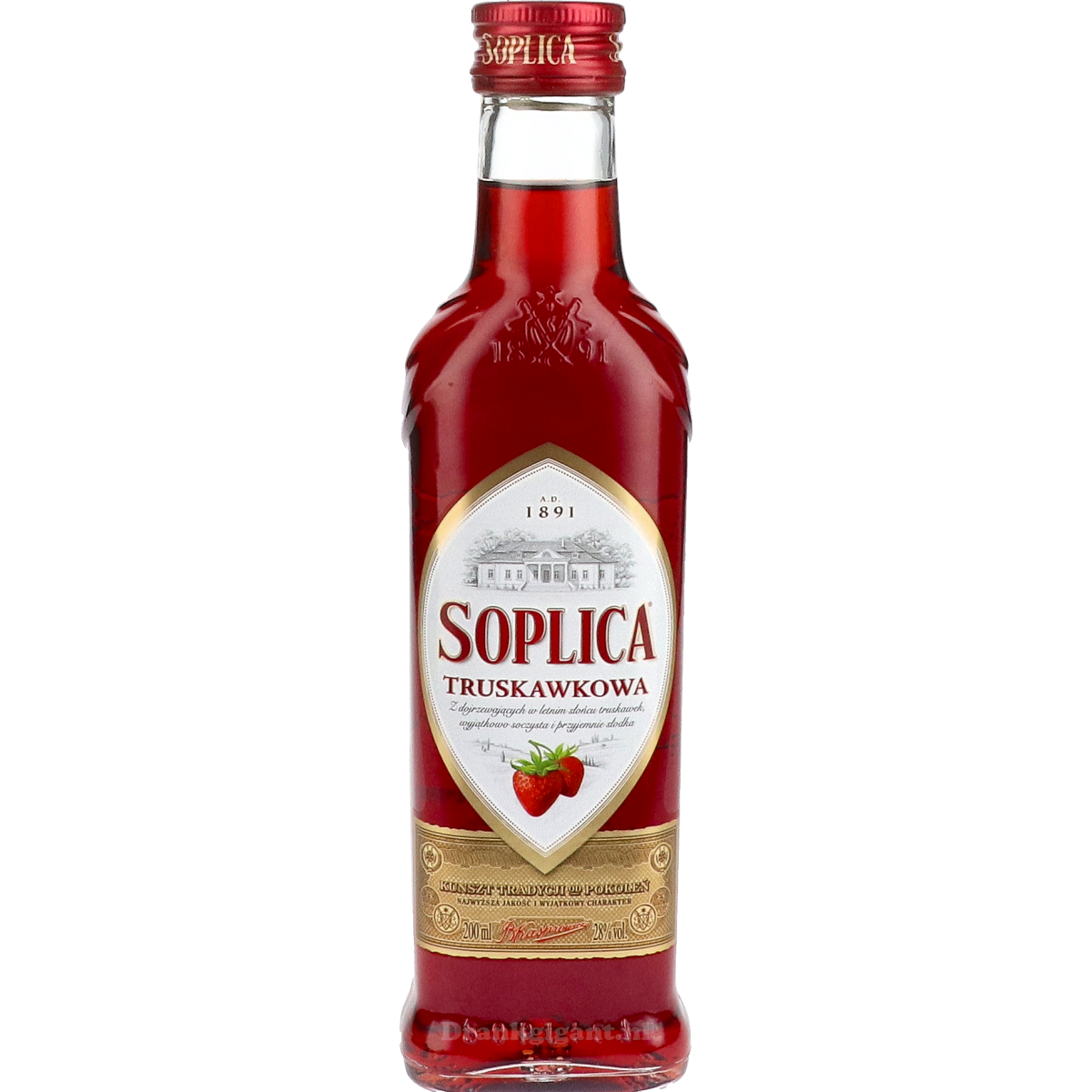 Soplica Aardbei - Truskawkowa Klein 20 cl