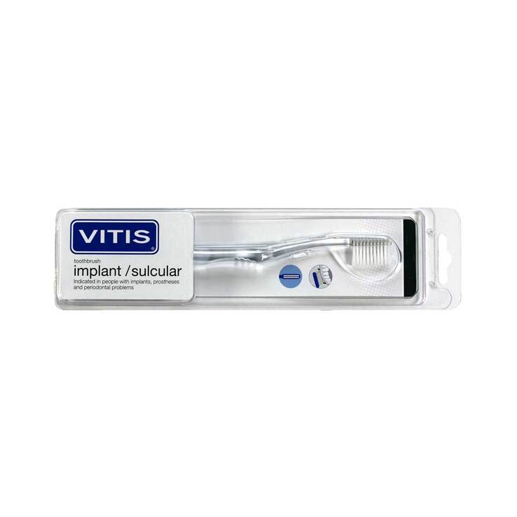Vitis implant sulcus / sulcular Zahnbürste, 1 St