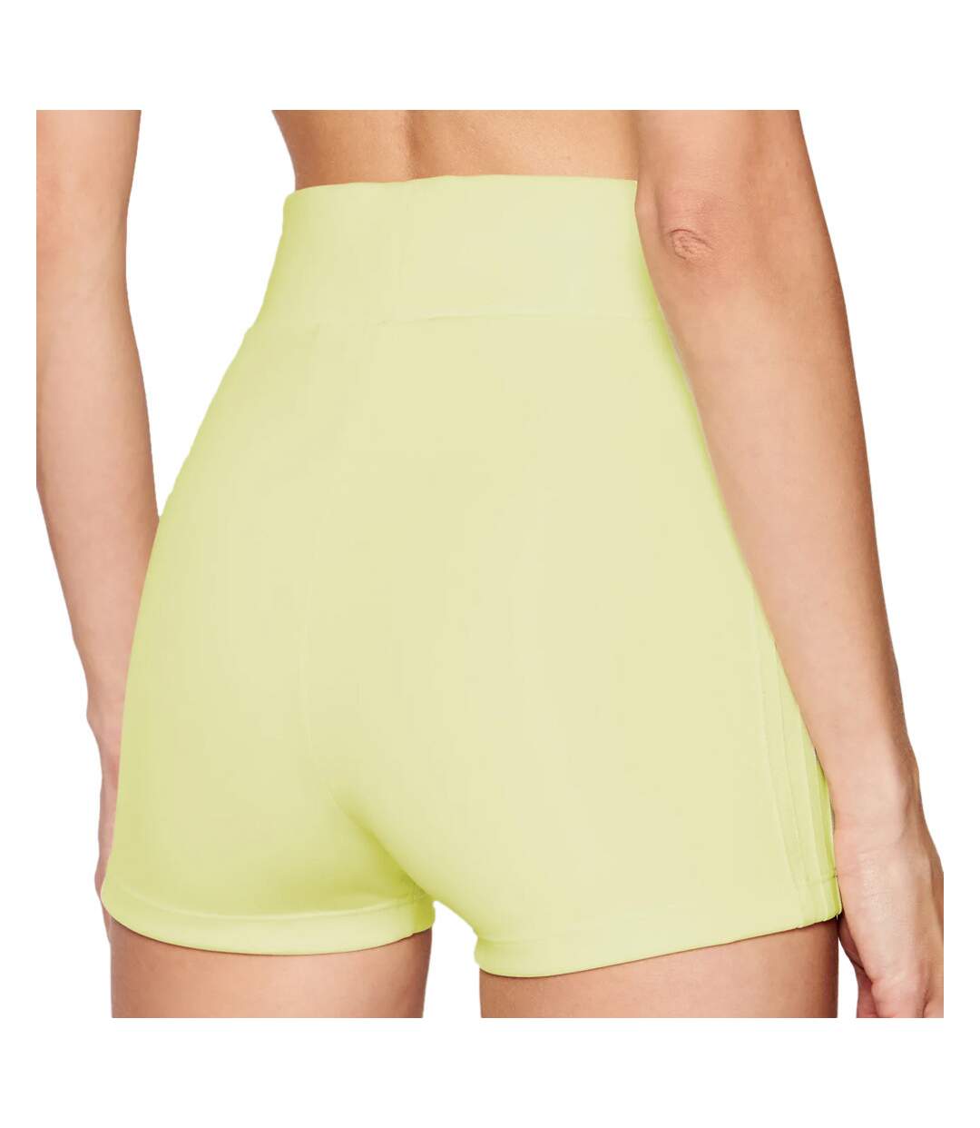 Short cycliste Jaune Femme Adidas Booty