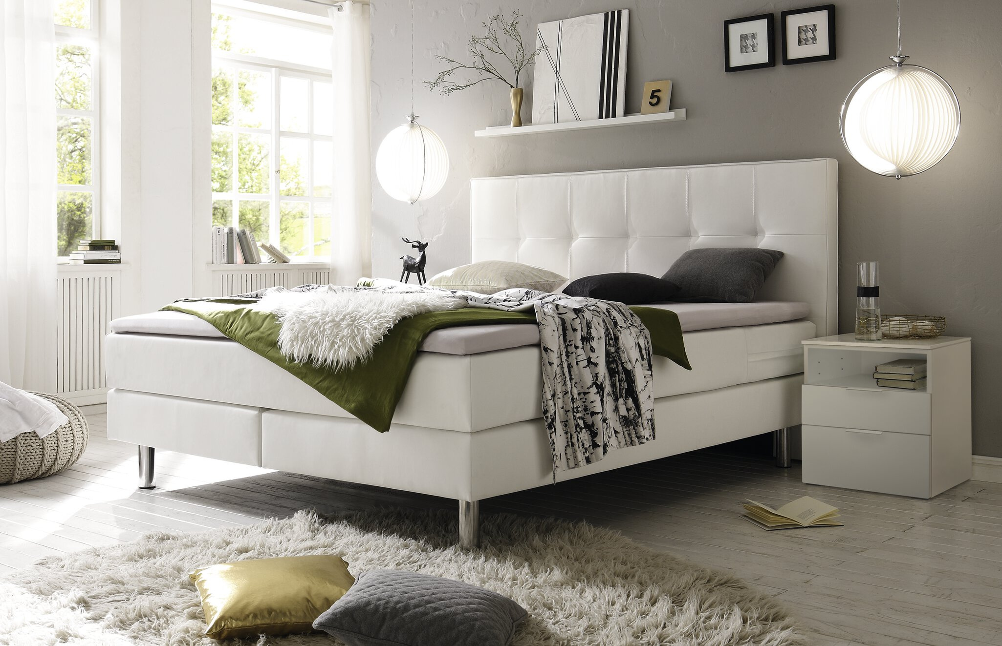 Boxspringbett HASENA FLEUR