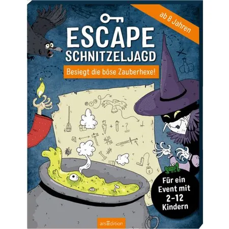 ars Edition Escape-Schnitzeljagd – Besiegt die böse Zauberhexe!