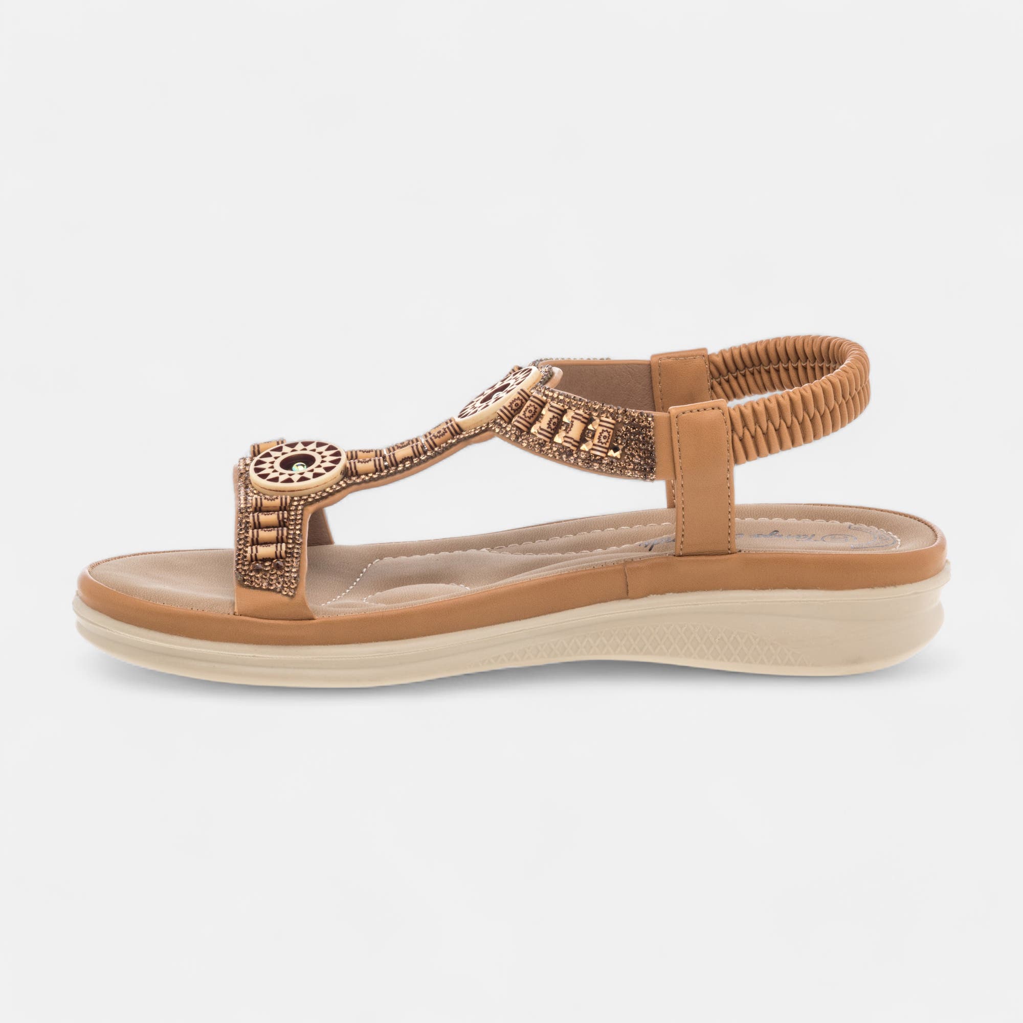Sandales Femme camel