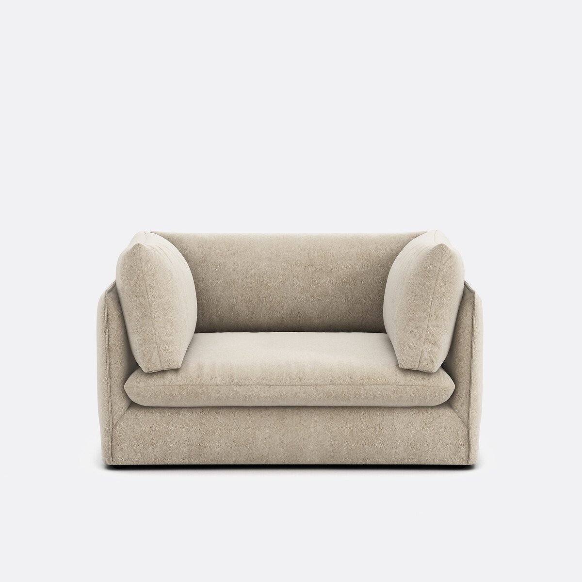 LA REDOUTE INTERIEURS<br>Poltrona XL em tecido misto Malo