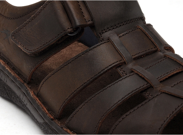 Fluchos nu pieds homme f1754 marron
