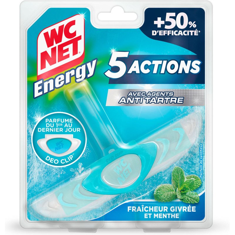 Bloc Wc Net Energy antitartre - Fraicheur givrée et menthe