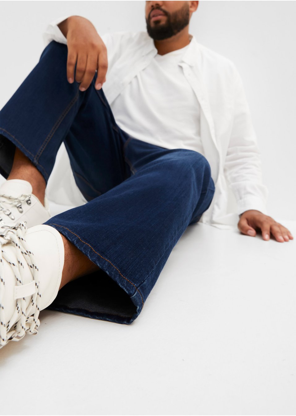 Jean extensible Essential Loose, Straight