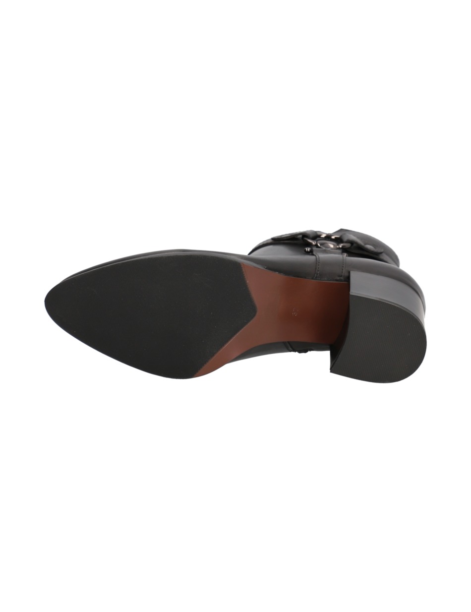 Glattleder Stiefelette