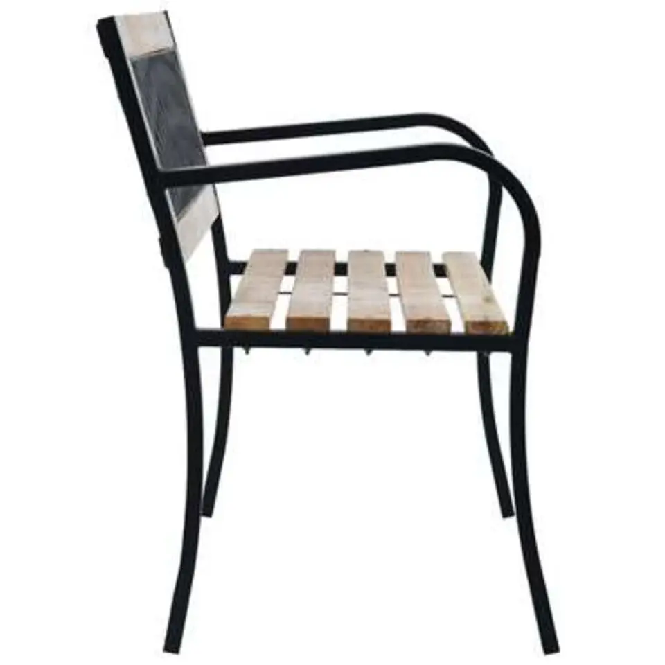 vidaXL - Tuinbank - Bruin - Hout - 120 x 53 x 77 cm