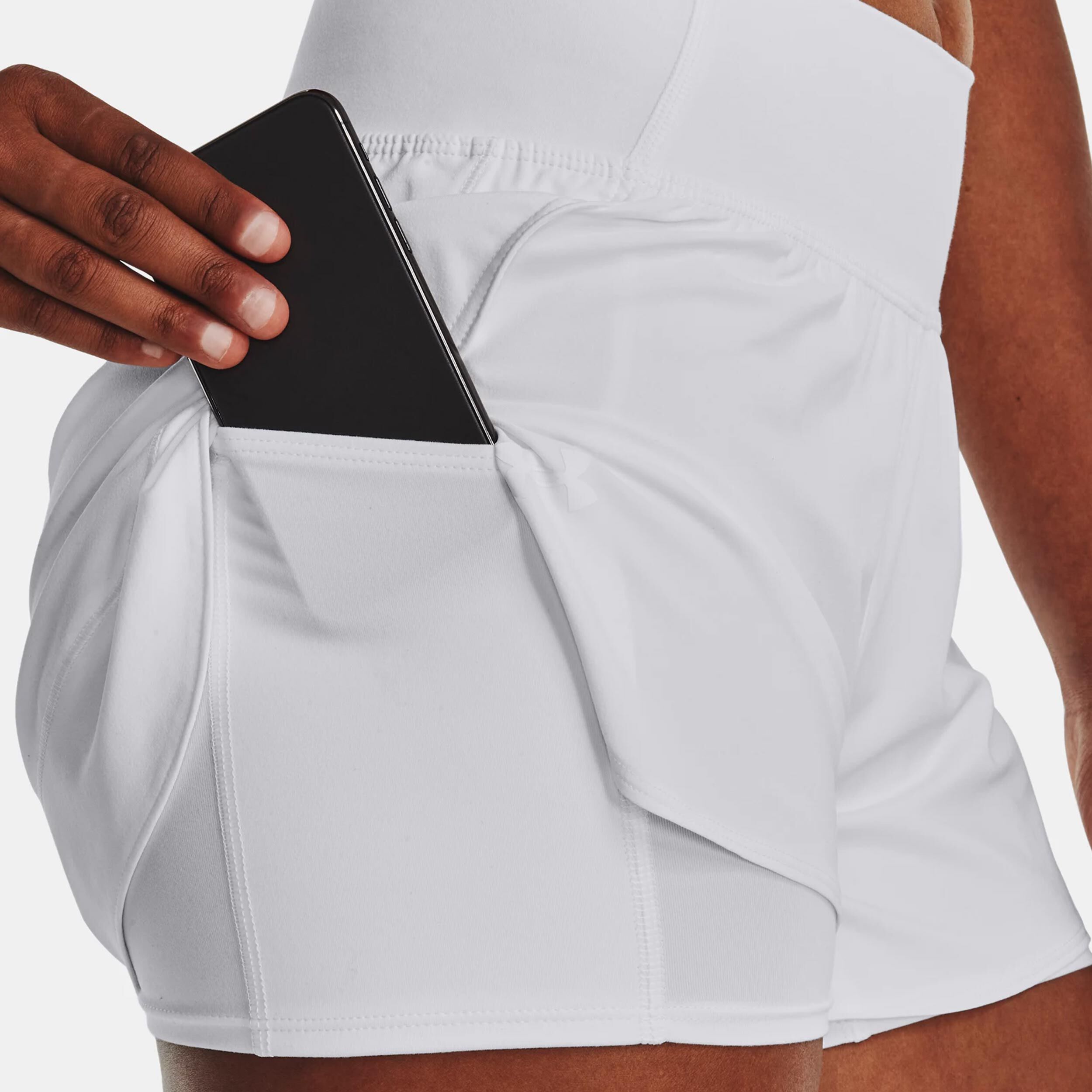 Under Armour Flex Woven 2-in-1 Shorts Femmes - Blanc