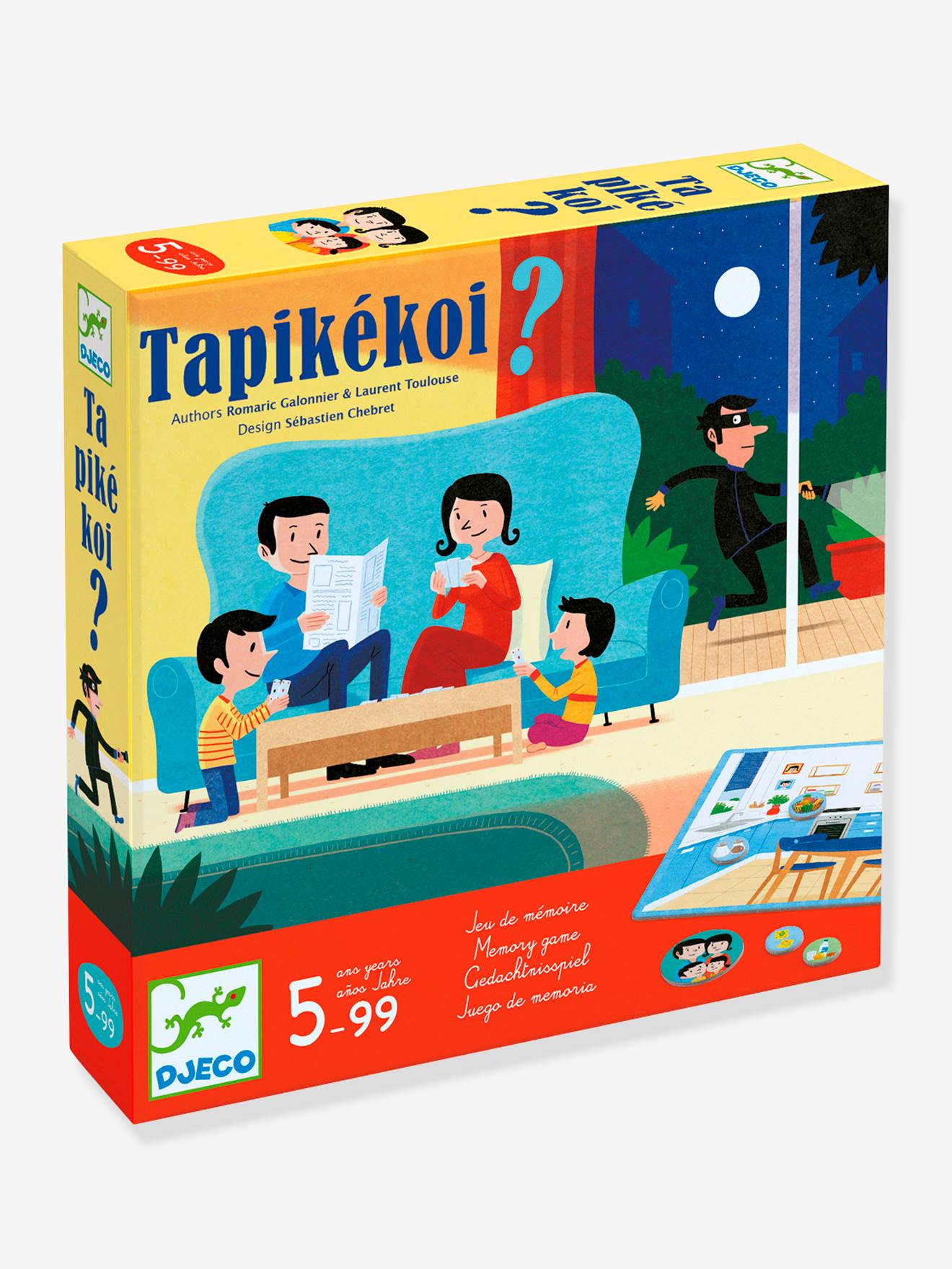 Jogo vermelho Tapikékoi DJECO