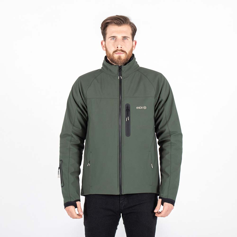 knox - Veste zippée Dual Pro Olive