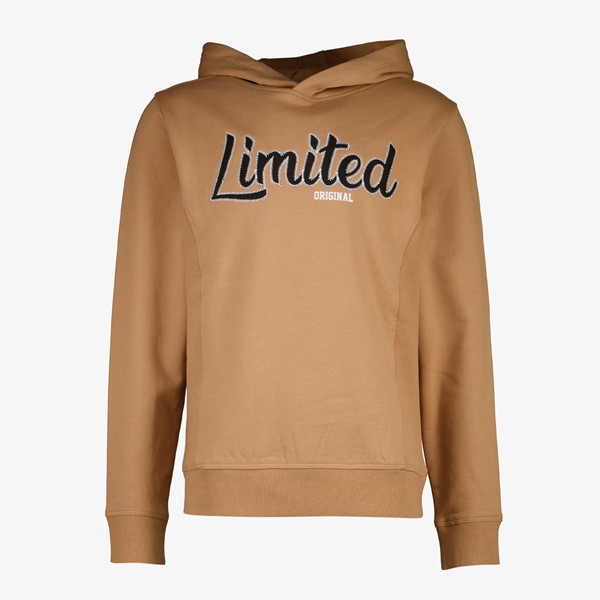 Unsigned jongens hoodie lichtbruin