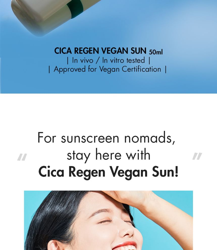 Dr. Ceuracle - Cica Regen Vegan Sun Set