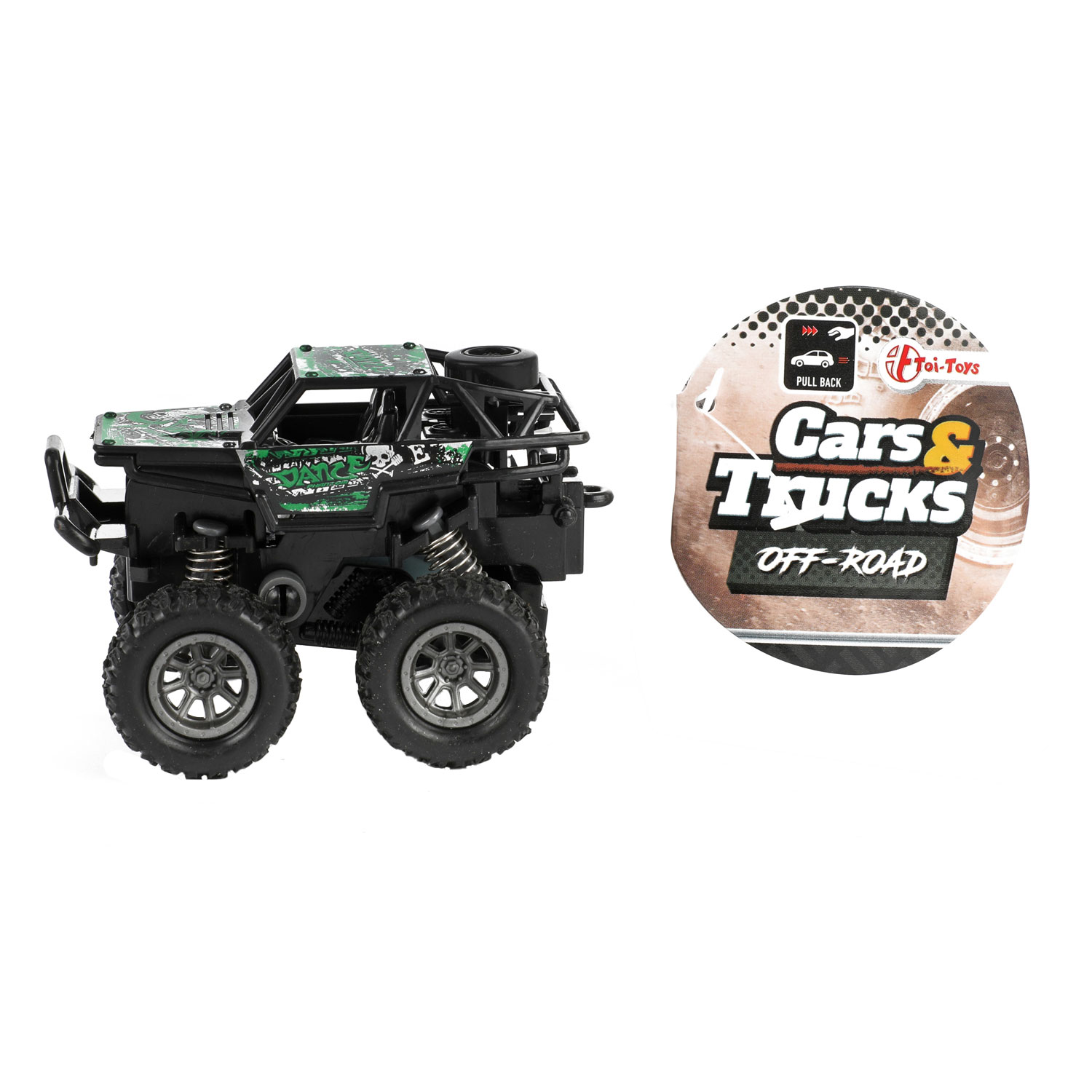 Cars & Trucks Pull-back Monster Truck 4x4
