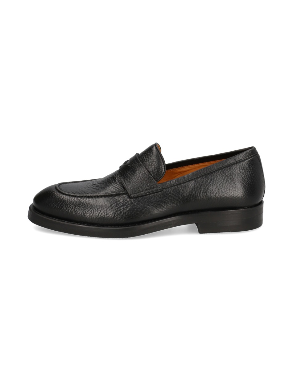 Glattleder Slipper Klassisch